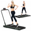2-in-1 Folding Treadmill with Remote Control and LED Display - Gallery View 43 of 70