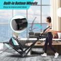 Magnetic Elliptical Machine Cross Trainer with Display Pulse Sensor 8-Level - Gallery View 12 of 13