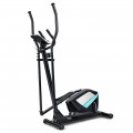 Magnetic Elliptical Machine Cross Trainer with Display Pulse Sensor 8-Level - Gallery View 8 of 13