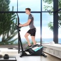 Magnetic Elliptical Machine Cross Trainer with Display Pulse Sensor 8-Level - Gallery View 6 of 13