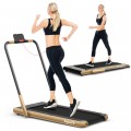 2-in-1 Folding Treadmill with Remote Control and LED Display - Gallery View 23 of 70