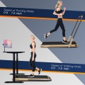 2-in-1 Folding Treadmill with Remote Control and LED Display - Gallery View 27 of 70