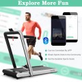 4.75HP 2 In 1 Folding Treadmill with Remote APP Control - Gallery View 5 of 72