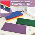 5 Pack 2 Inch Toddler Thick Rainbow Rest Nap Mats - Gallery View 9 of 10