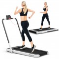 2-in-1 Folding Treadmill with Remote Control and LED Display - Gallery View 63 of 70
