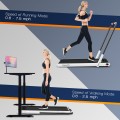 2-in-1 Folding Treadmill with Remote Control and LED Display - Gallery View 67 of 70