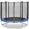 8 feet Safety Jumping Round Trampoline with Spring Safety Pad - Gallery View 2 of 9