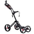 4 Wheel Folding Golf Pull Push Cart Trolley - Gallery View 3 of 9