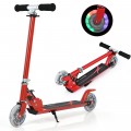 Folding Aluminum Kids Kick Scooter with LED - Gallery View 30 of 34