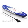 10/11 Feet Inflatable Stand Up Paddle Surfboard with Bag