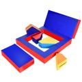 8-Piece 4-in-1 Kids Climb and Crawl Foam Playset - Gallery View 14 of 23