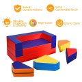 8-Piece 4-in-1 Kids Climb and Crawl Foam Playset - Gallery View 16 of 23