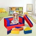 8-Piece 4-in-1 Kids Climb and Crawl Foam Playset - Gallery View 12 of 23