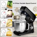 3-in-1 Multi-functional 6-speed Tilt-head Food Stand Mixer - Gallery View 5 of 24