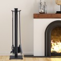 5 Pieces Fireplace Iron Fire Place Tool Set  - Gallery View 2 of 8
