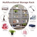 72 Inch Storage Rack with 5 Adjustable Shelves for Books Kitchenware - Gallery View 10 of 45