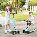 2-in-1 Kids Kick Scooter with Flash Wheels for Girls and Boys from 1.5 to 6 Years Old - Gallery View 1 of 30