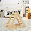 Wooden Triangle Climber for Toddler Step Training - Gallery View 1 of 12