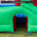 Inflatable Moonwalk Slide Bounce House with Storage Bag