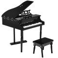 Musical Instrument 30-KeyMini Grand Piano with Bench
