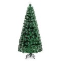 7 Feet Double-color Lights Fiber Optic Christmas Tree - Gallery View 8 of 12