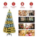 7 Feet Double-color Lights Fiber Optic Christmas Tree - Gallery View 10 of 12