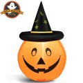 4 Feet Halloween Inflatable Pumpkin Lantern with Hat - Gallery View 3 of 12