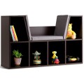 6-Cubby Kid Storage Bookcase Cushioned Reading Nook - Gallery View 21 of 23