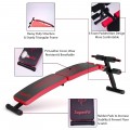 Abdominal Twister Trainer with Adjustable Height Exercise Bench - Gallery View 10 of 21