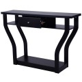 Console Hall Table with Storage Drawer and Shelf - Gallery View 27 of 34